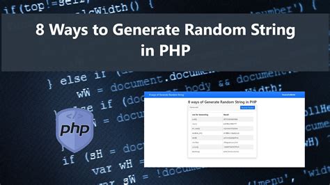 php generate random.